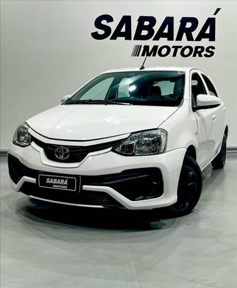 TOYOTA ETIOS 1.3 X 16V FLEX 4P MANUAL TOYOTA ETIOS 1.3 X 16V FLEX 4P MANUAL